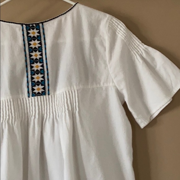 Anthropologie Les Cocotiers small peasant top - Picture 5 of 8